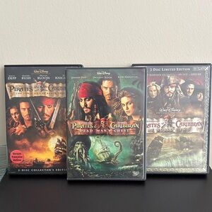 Disney Pirates of the Caribbean DVD Set